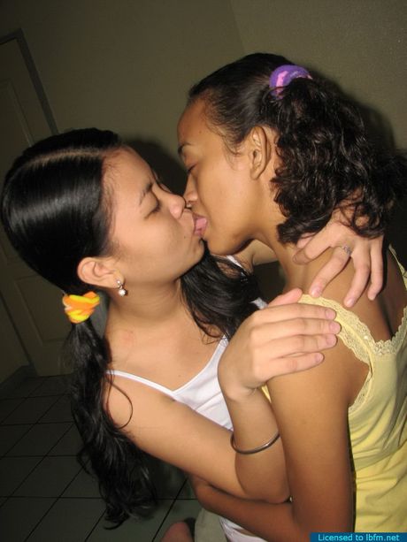 Two lonely girls pleasuring her salivating pussies for the first time