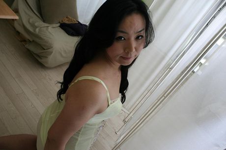 Horny MILF Japanese Takako Nishazawa moans in excitement as sex toys and hard cock pleasures her pussy.